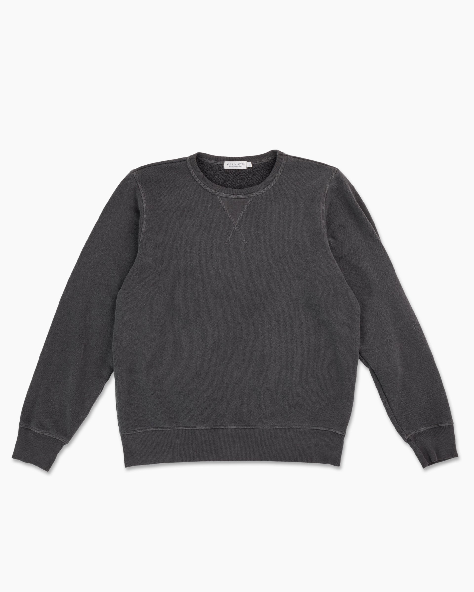 Vintage Crewneck Sweatshirt - Triblend Terry - Carbon