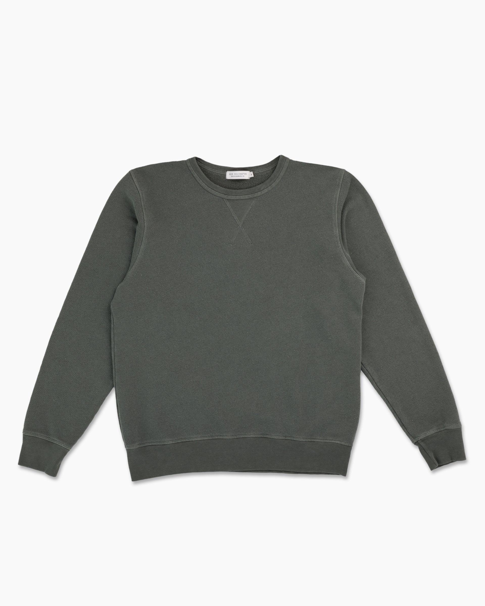 Vintage Crewneck Sweatshirt - Triblend Terry - Vintage Teal