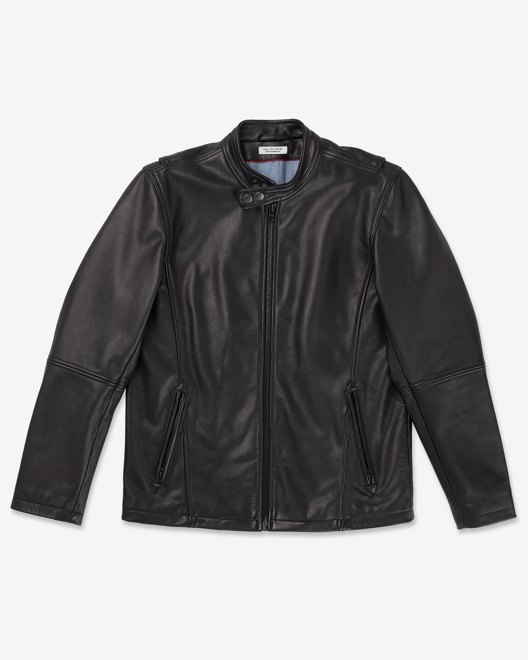 Cowhide  - Cafe Racer Jacket - Vintage Black