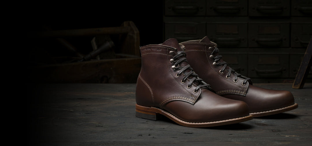 Wolverine - 1000 Mile - Plain Toe Original Boot - Brown