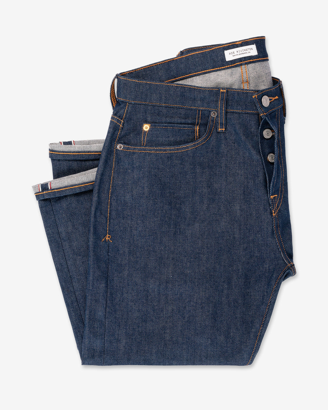 Rigid Denim - Athletic Straight Selvedge - Raw Indigo