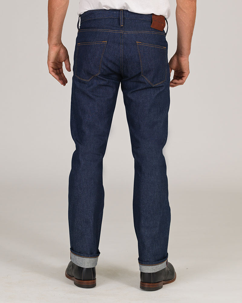 Athletic Straight – Raw Selvedge - Indigo