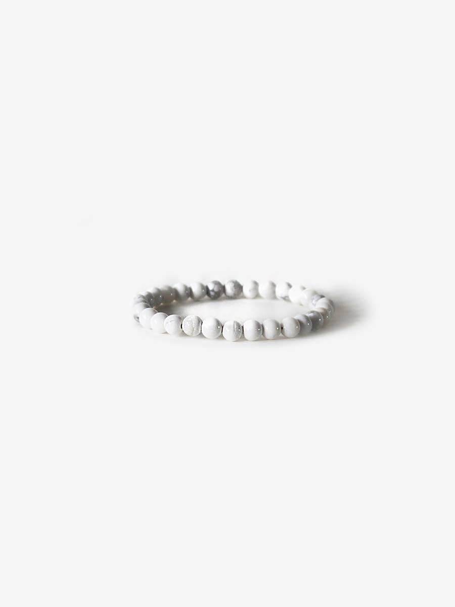 Earth Bracelet - White Howlite