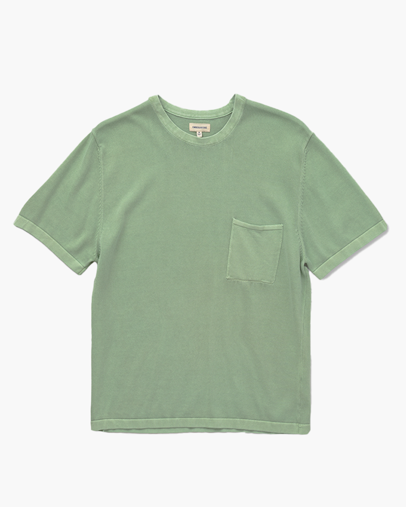 Yogi S/S Pocket Knit Tee - MINT
