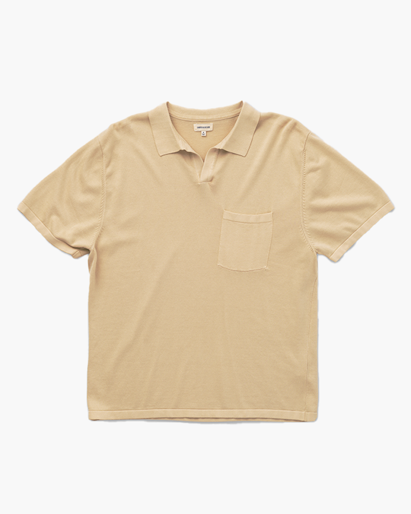 Yogi S/S Pocket Knit Tee - TEA