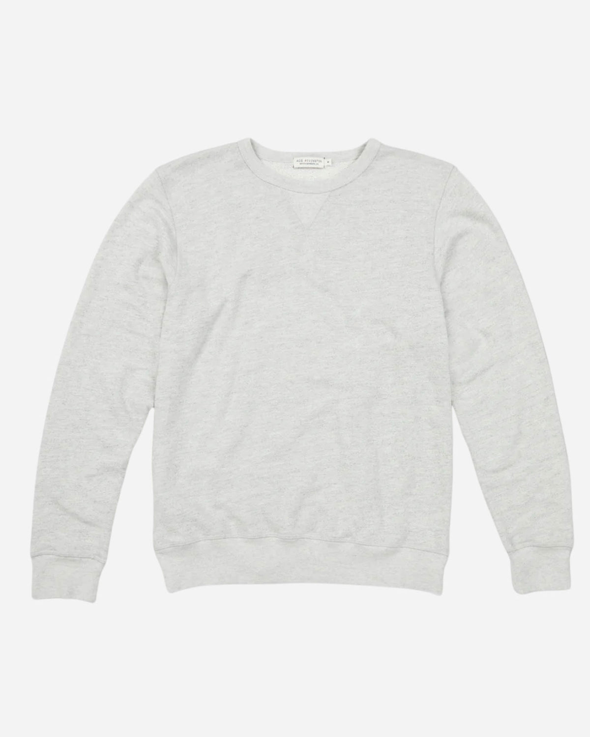 Vintage Crewneck Sweatshirt - Triblend Terry - Grey Heather