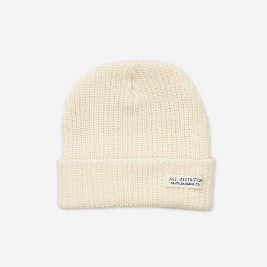 Organic Cotton Beanie - Natural