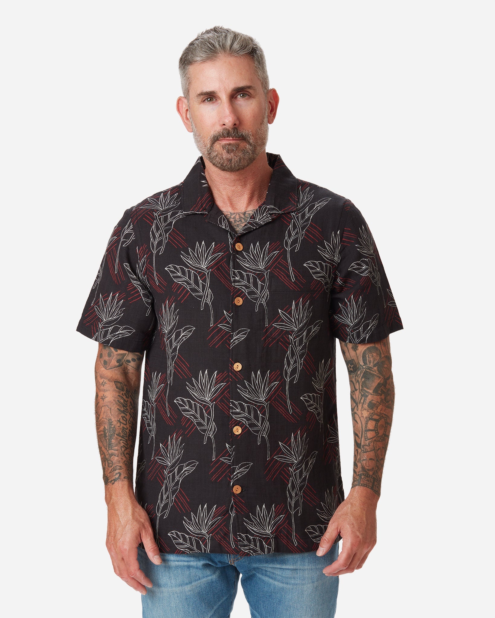 The Ziddi Prints-Warrior Mid Pose-Supima Cotton T-Shirts