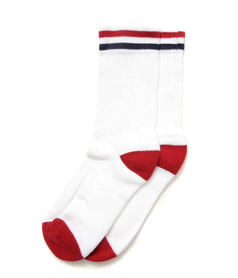 American Trench Kennedy Socks- White